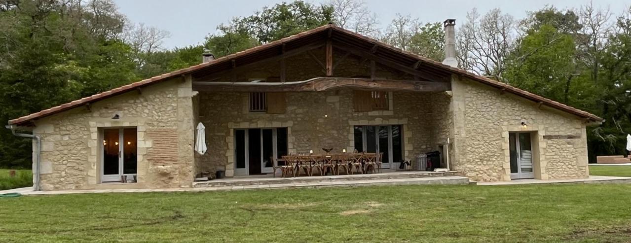 La Cheneraie De Tomelou - Belle Propriete Avec Piscine Chauffee Et Gardien Villa Grignols  Luaran gambar